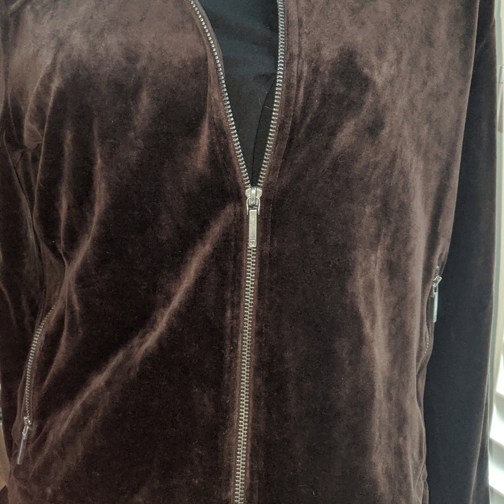Ralph Lauren velvet texture jacket - Picture 8 of 13